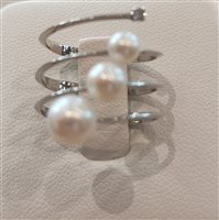 Anello Giorgio Visconti Donna in Oro bianco AB16120